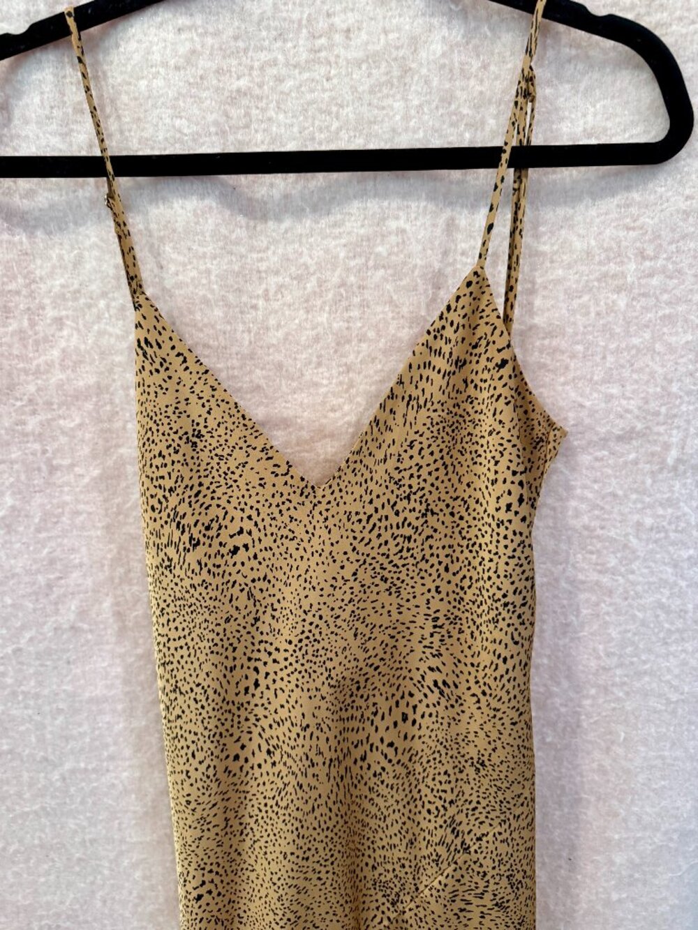 Aritzia Babaton Bellamy Animal Print Slip Dress - XS